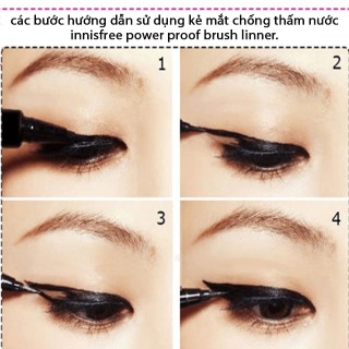 Bút kẻ mắt nước Innisfree Powerproof Brush Liner