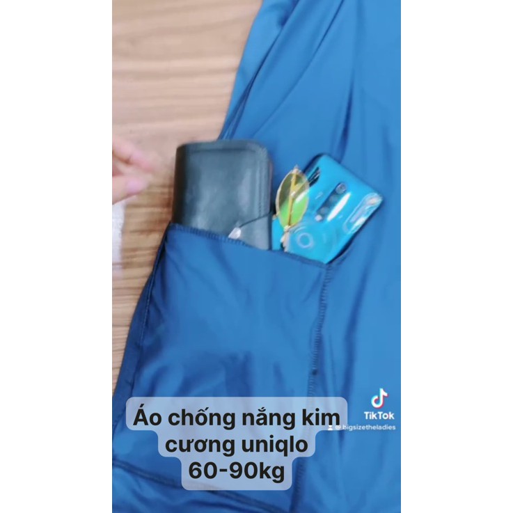 Áo chống nắng BIGSIZE thông hơi mát lạnh 60-90kg LS50