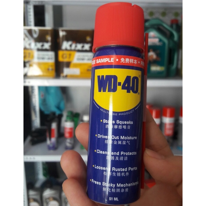 [ TIỆN DỤNG] Chai xịt làm sạch,bôi trơn, chống ẩm, tẩy sạch rỉ sét đa năng WD-40 Multi-Use Product 51ml