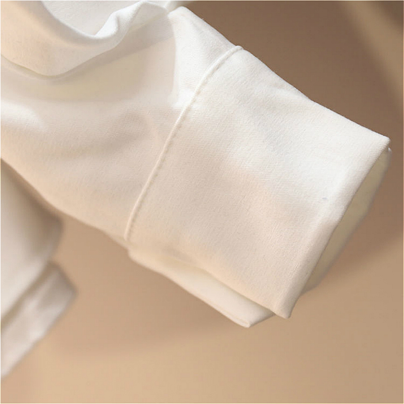 Bộ áo sơ mi tay dài + đầm yếm màu đen plus size