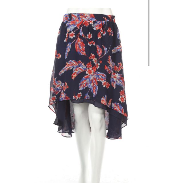 Chân váy high low in hoa hãng Just jeans hàng Authentic size 8