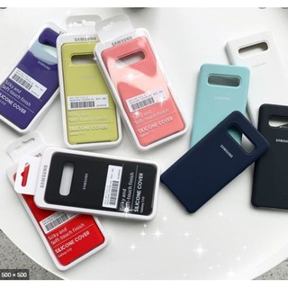 Ốp lưng Samsung S10 Plus silicon lót nhung chống bẩn, chống sốc cao cấp