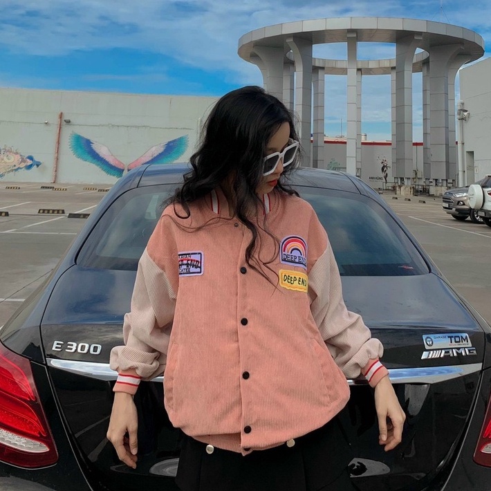 Áo Khoác BomBer Cầu Vòng Nam Nữ Chất Nhung Unisex Thời Trang Form Rộng Đẹp Mã AKN01 - 1992 clothing.