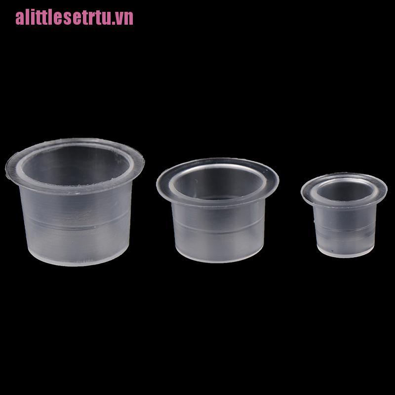 Bộ 1000 Cốc Mực Xăm Dùng Một Lần Cỡ Nhỏ / Vừa / Lớn Tiện Dụng
