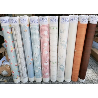 Giấy dán tường ( có keo- decal) khổ 1,22m x 1m