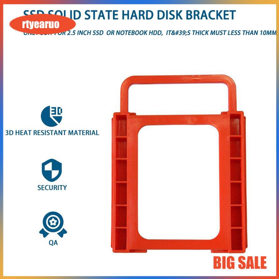 2.5 to 3.5 SSD HDD Notebook Hard Disk Drive Mounting Bracket Adapter Holder