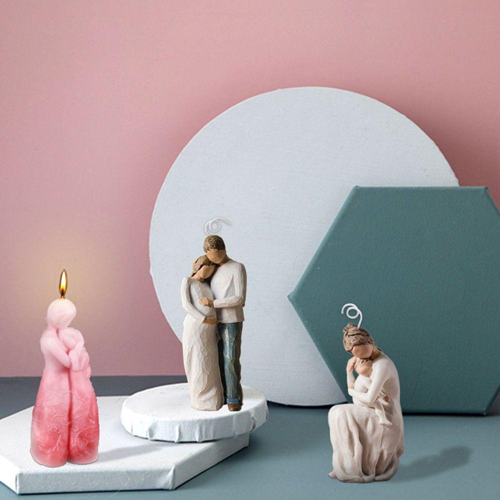 YOLA Khuôn Làm Nến Bằng Silicone Tạo Hình 3D Độc Đáo