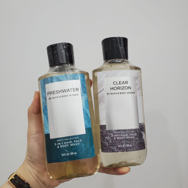 Sữa tắm và gội nam 3 trong 1 Atlantic/ Suede - Bath and Body Works
