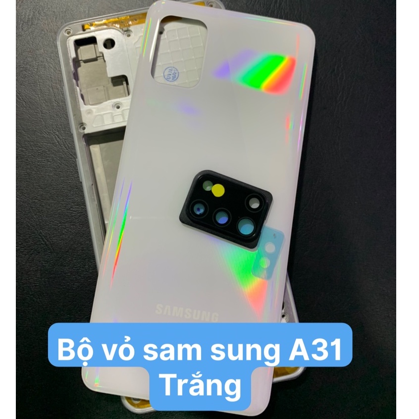 Bộ vỏ samsung A31 hàng zin