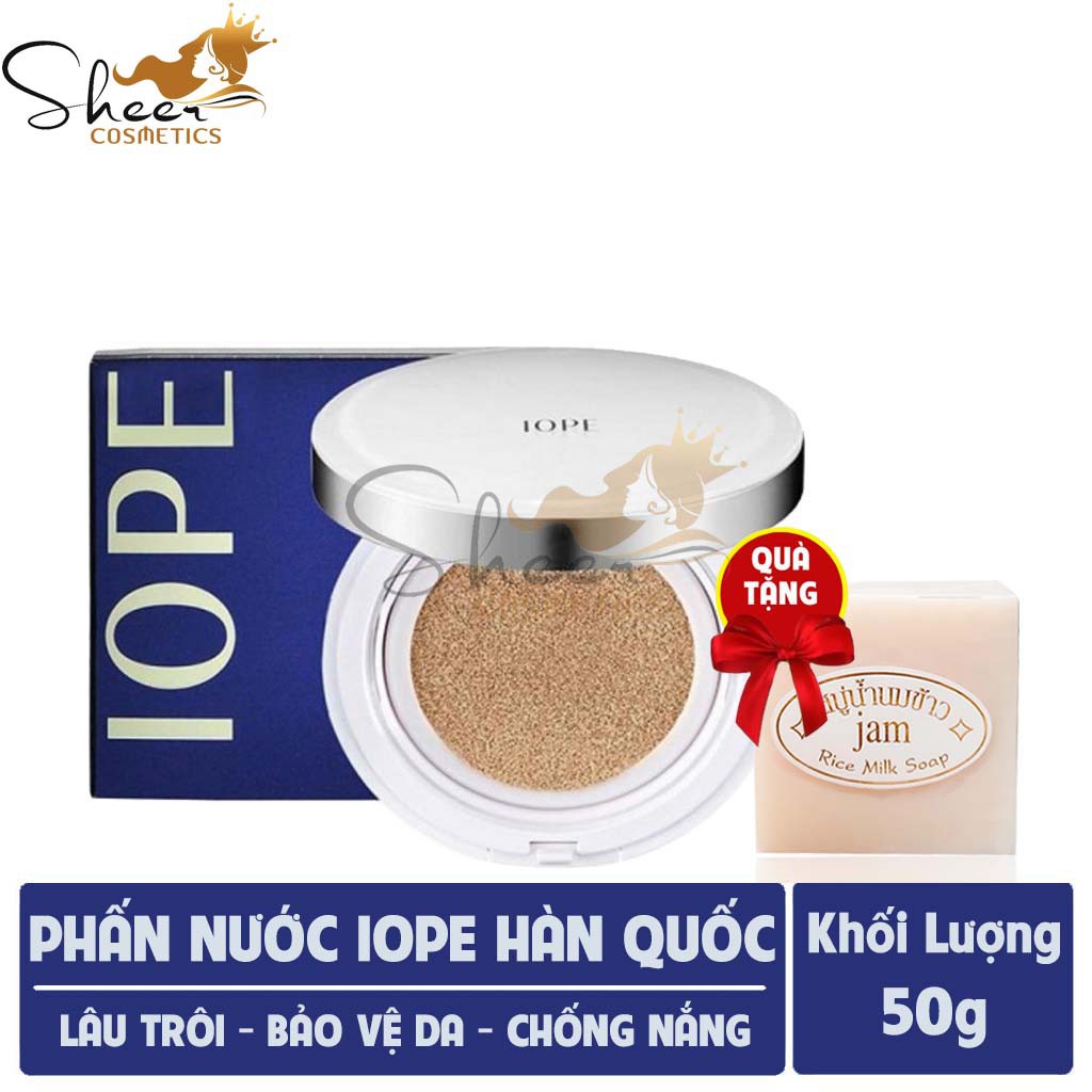 Phấn nước IOPE cao cấp Hàn quốc (tặng kèm lõi phấn thay thế)