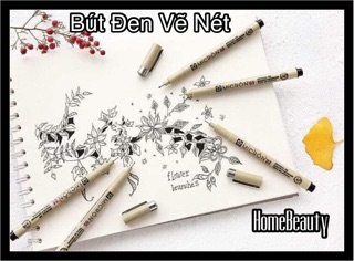 Bút Đen Vẽ Nét ( Trang trí Móng)