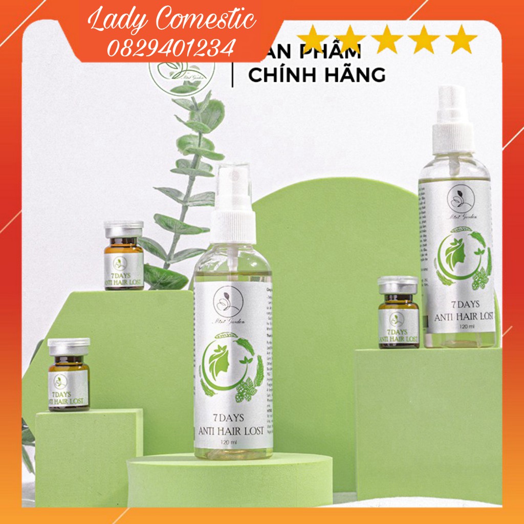 [HÀNG CHÍNH HÃNG] Xịt Dưỡng Tóc MiniGarden 7 Days Anti Hairlost 120ML