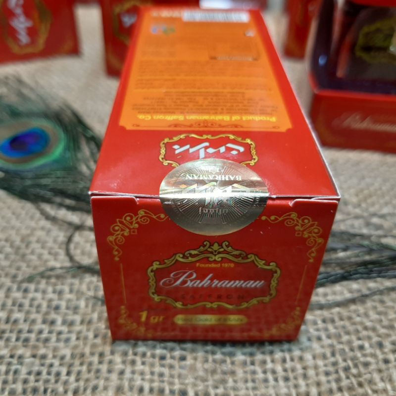 Nhụy Hoa Nghệ Tây Saffron Bahraman Hộp 1gram