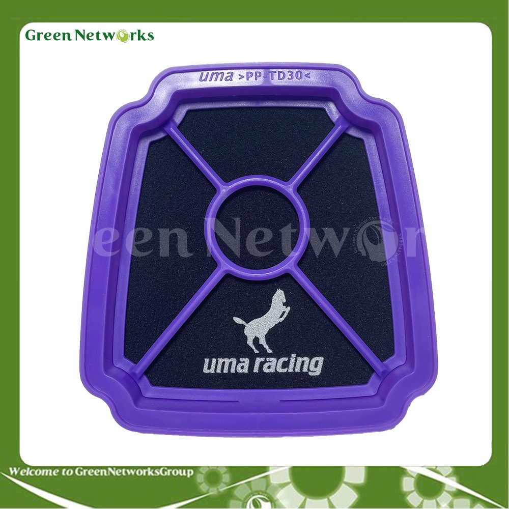 Lọc gió Uma Racing chính hãng cho xe Exciter 150 bằng thép không gỉ của Uma Racing Malaysia - Greennetworks