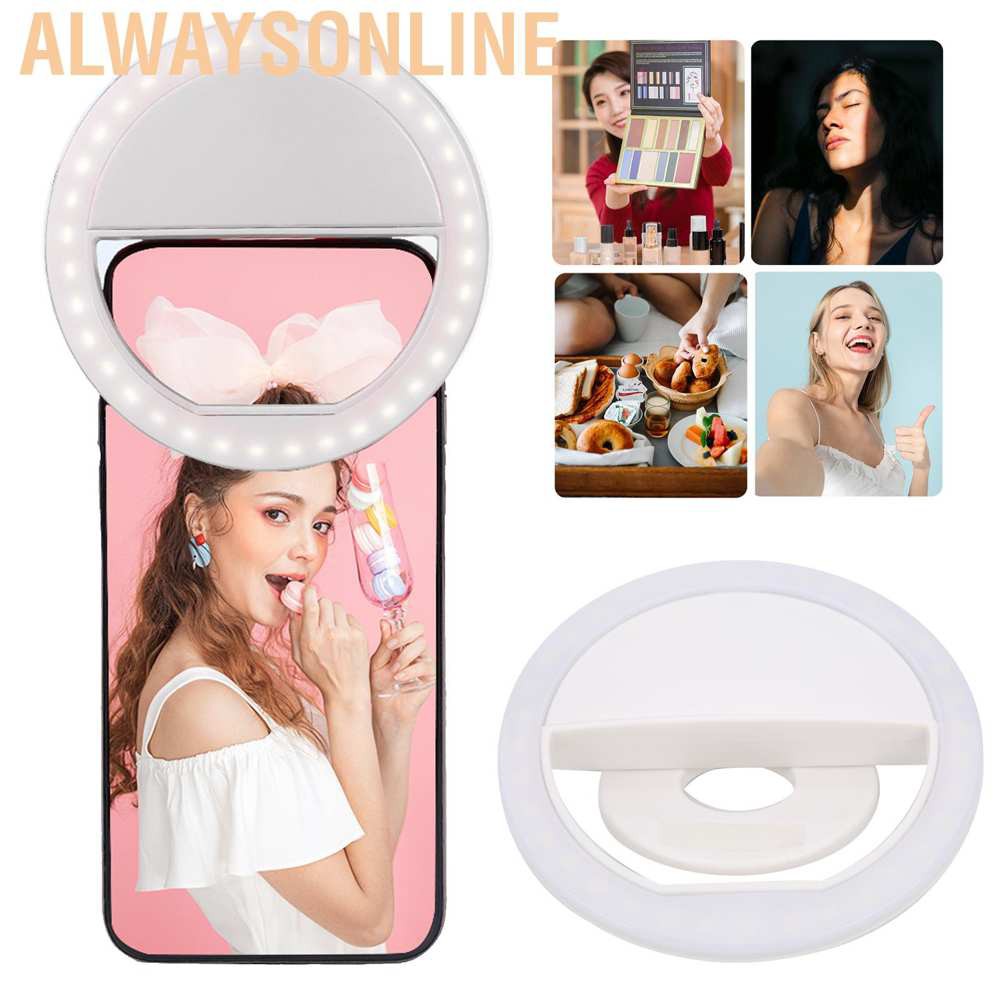 Đèn Led Tròn Hỗ Trợ Chụp Ảnh Selfie