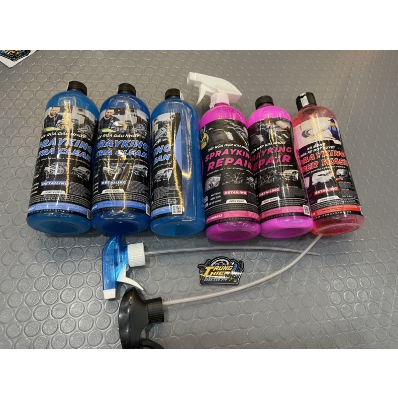 Bộ 3 tẩy rửa thần thánh sprayking