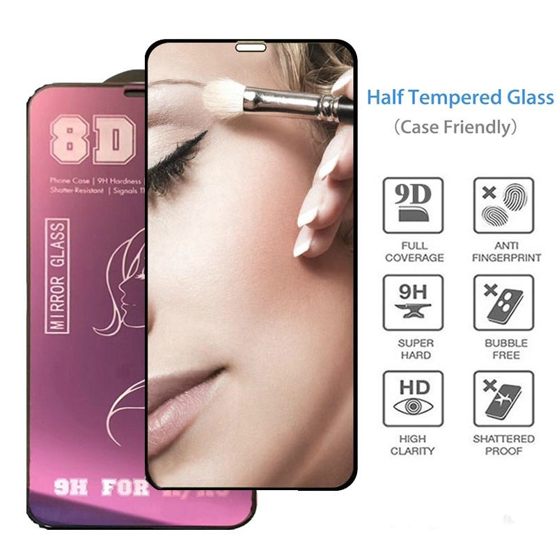 8D Tempered Glass Phone Screen Protector For IPhone 6s 7 8 Plus X XR 11 XS Pro Max