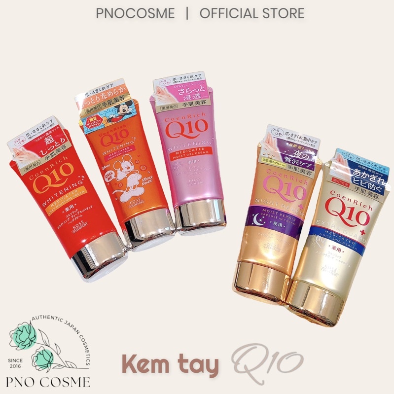 Kem dưỡng trắng da tay Q10
