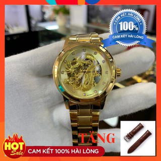 Đồng Hồ Cơ Nam Rồng Vàng KV098 Sang Trọng Đẳng Cấp Combo Khuyến Mãi Hấp Dẫn