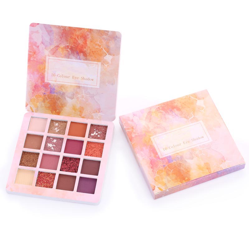 16 Colors Eyeshadow Palette Cocute Press Powder Matte Shimmer 50g | BigBuy360 - bigbuy360.vn