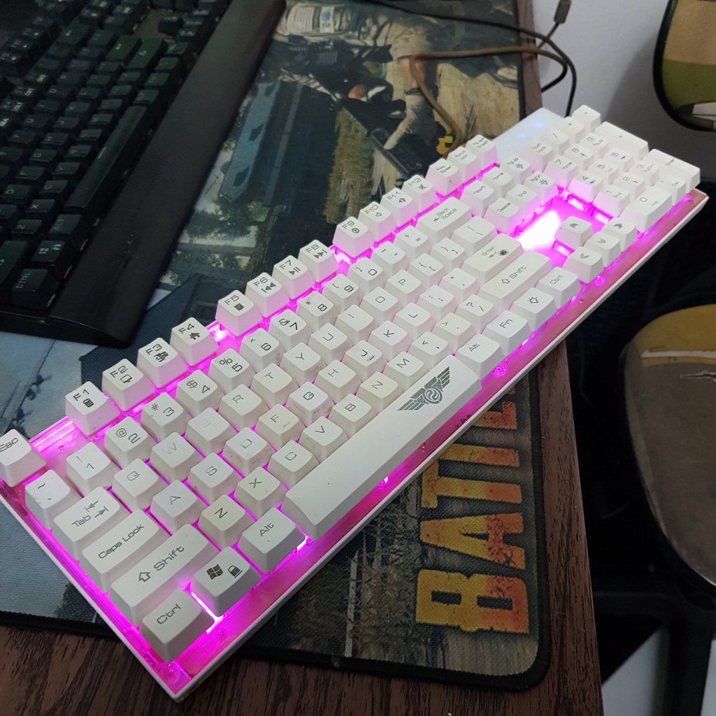 Bàn phím cơ Motospeed k81 hàng chính hãng qua sử dụng còn tốt_bàn phím gaming