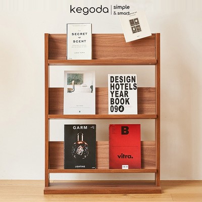 Kệ Gỗ 3 Tầng Để Sách, Tạp Chí Rộng 60cm Thương Hiệu KEGODA KGD13