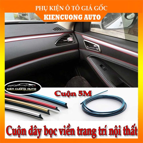 Chỉ viền nội thất xe - Cuộn 5m