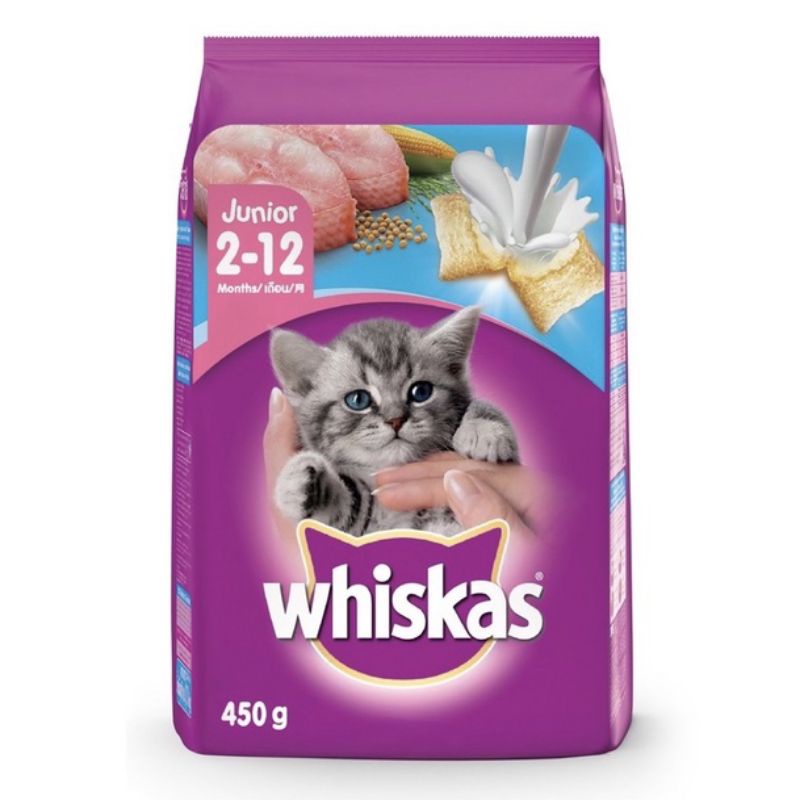 Thức ăn cho mèo Whiskas 400g hạt cho mèo con whiskas junior 450g