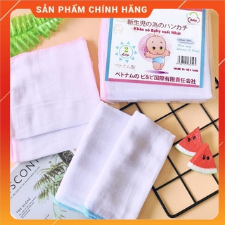 Khăn sữa xô trắng xuất nhật cao cấp