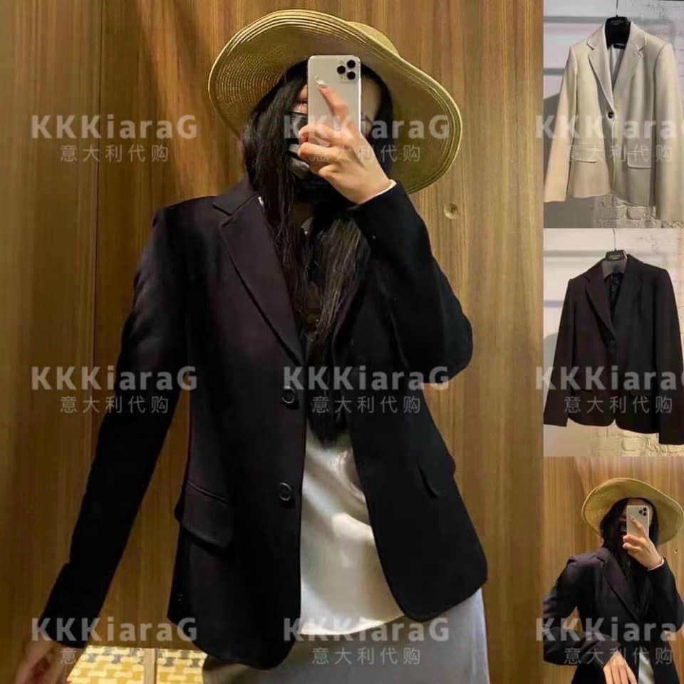 VEST ZARA ÁO KHOÁC BLAZER ZARA XUẤT DƯ NEW ITEM 2022 HÀNG 2 LỚP CÓ ĐỆM VAI 3 MÀU ĐEN - RÊU - BE HOT HIT