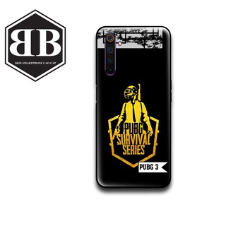 Ốp lưng kính cường lực Oppo Realme 6 Pro Realme C3 Realme 5 Pro Realme 5 5i Realme 3 Pro ảnh pubg siêu ngầu