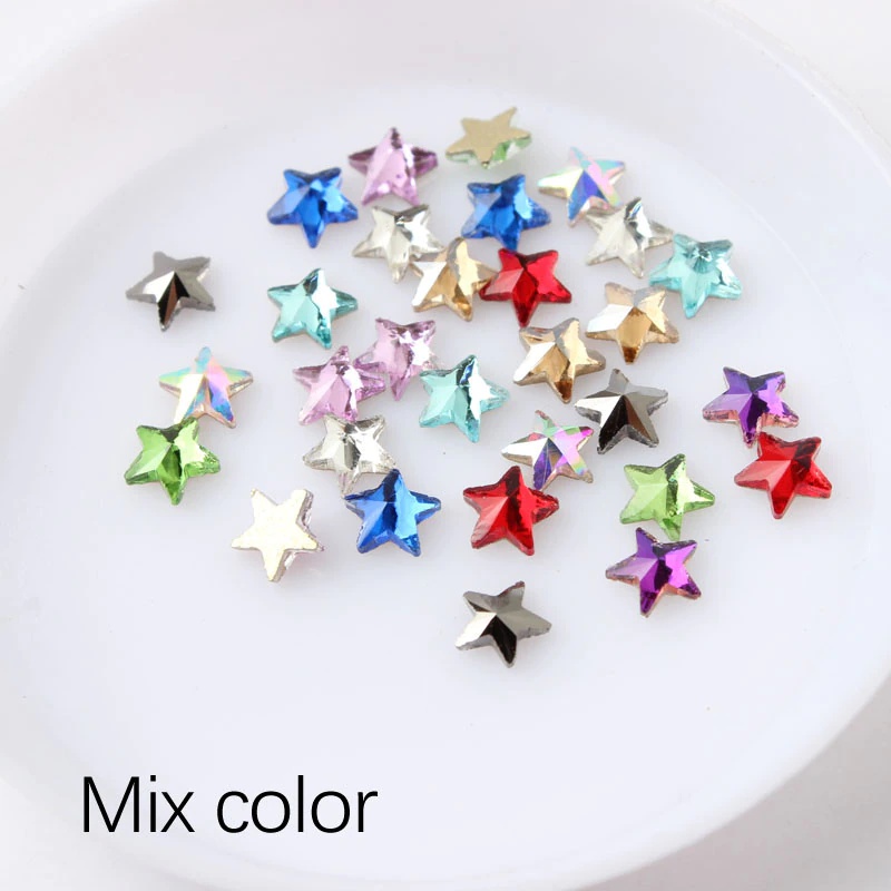 Set 100 Viên Đá Pha Lê Trang Trí Móng Tay Nghệ Thuật