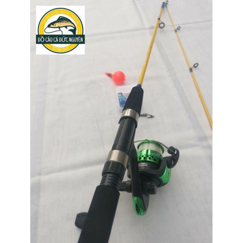 Bộ cần câu Mini Shimano 1m65 máy 200
