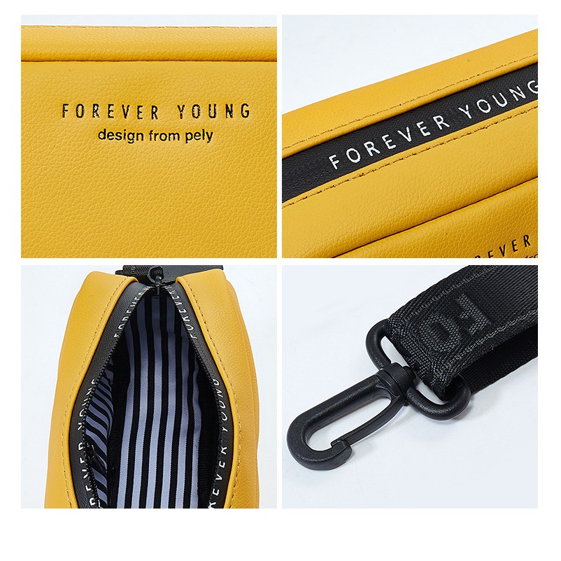 túi đeo chéo mini Forever Young hình hộp nhỏ xinh - FY00827