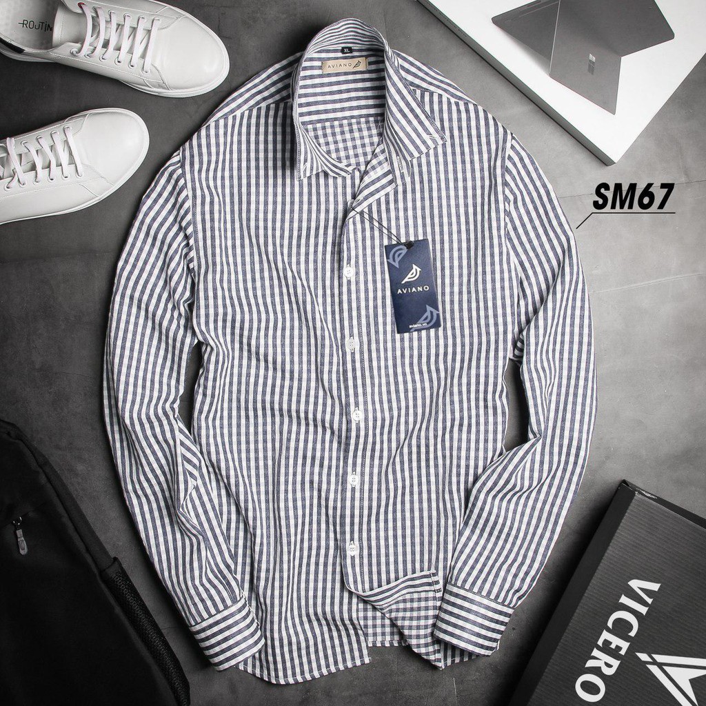 Sơ Mi Caro Nam Phong Cách Trẻ Trung Năng Động