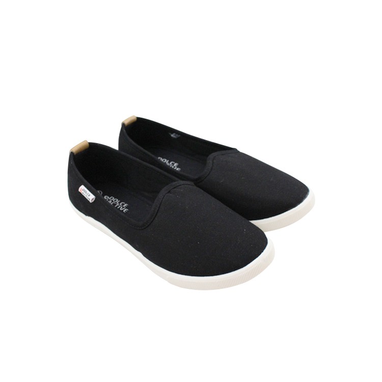 D&amp;A giày slipon nữ thời trang EPL1713 đen