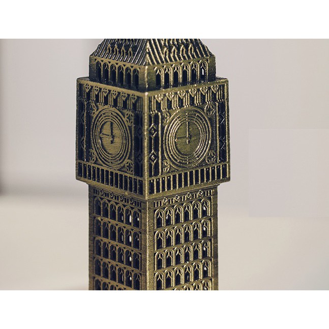 [CAO 23CM] Tháp chuông Big Ben của London - Anh, bằng hợp kim trang trí cao 23cm