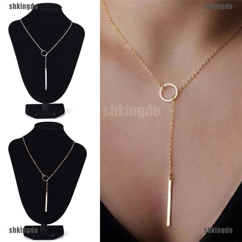 Dây chuyền dáng Y thiết kế đơn giản thời trang cho nữ