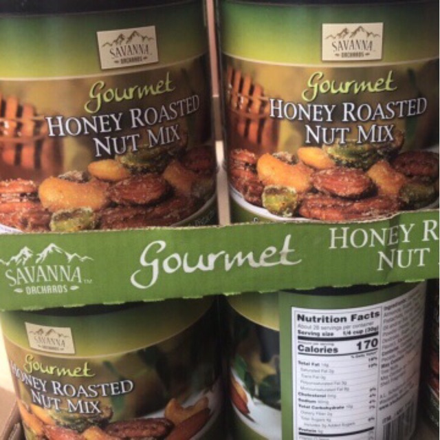 Mix Nut Hạt Hỗn Hợp Tẩm Mật Ong Savanna Orchards Honey Roasted Nut Mix 850g