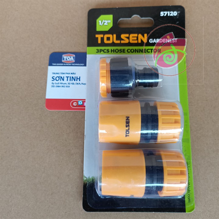 Bộ 3 Khớp Nối Ống Nước TOLSEN 57120
