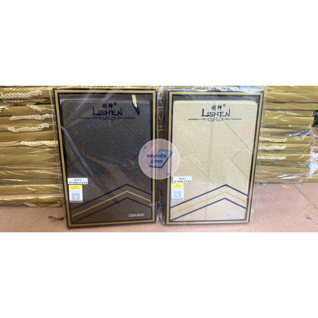 Bao da Lishen cho iPAD 9.7” 10.2” 10.5” 10.9” Air1/2 Air3 Air4 Gen 3 4 5 6 7 8 9 Mini 123456