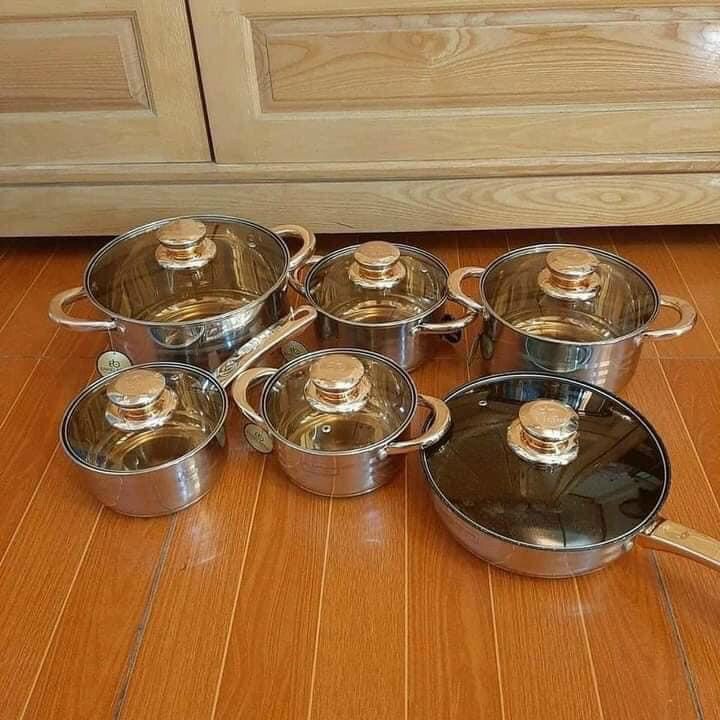 Bộ Nồi Đức 6 món 12 chi tiết ENGELBERG