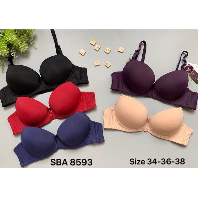 ÁO LÓT NỮ THÁI LAN SABINA  THUN LẠNH CÓ GỌNG MÚT DÀY DÀNH CHO NÀNG NGỰC NHỎ NGỰC VỪA ASB8593