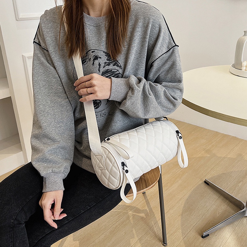 Túi đeo vai IELGY họa tiết hình thoi thời trang cho nữ