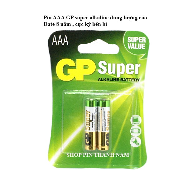 Pin AAA GP đũa super alkaline dung lượng cao