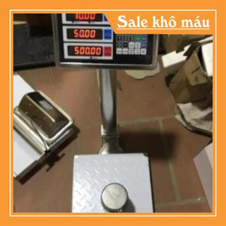 Cân hải sản chống nước 150kg inox 201