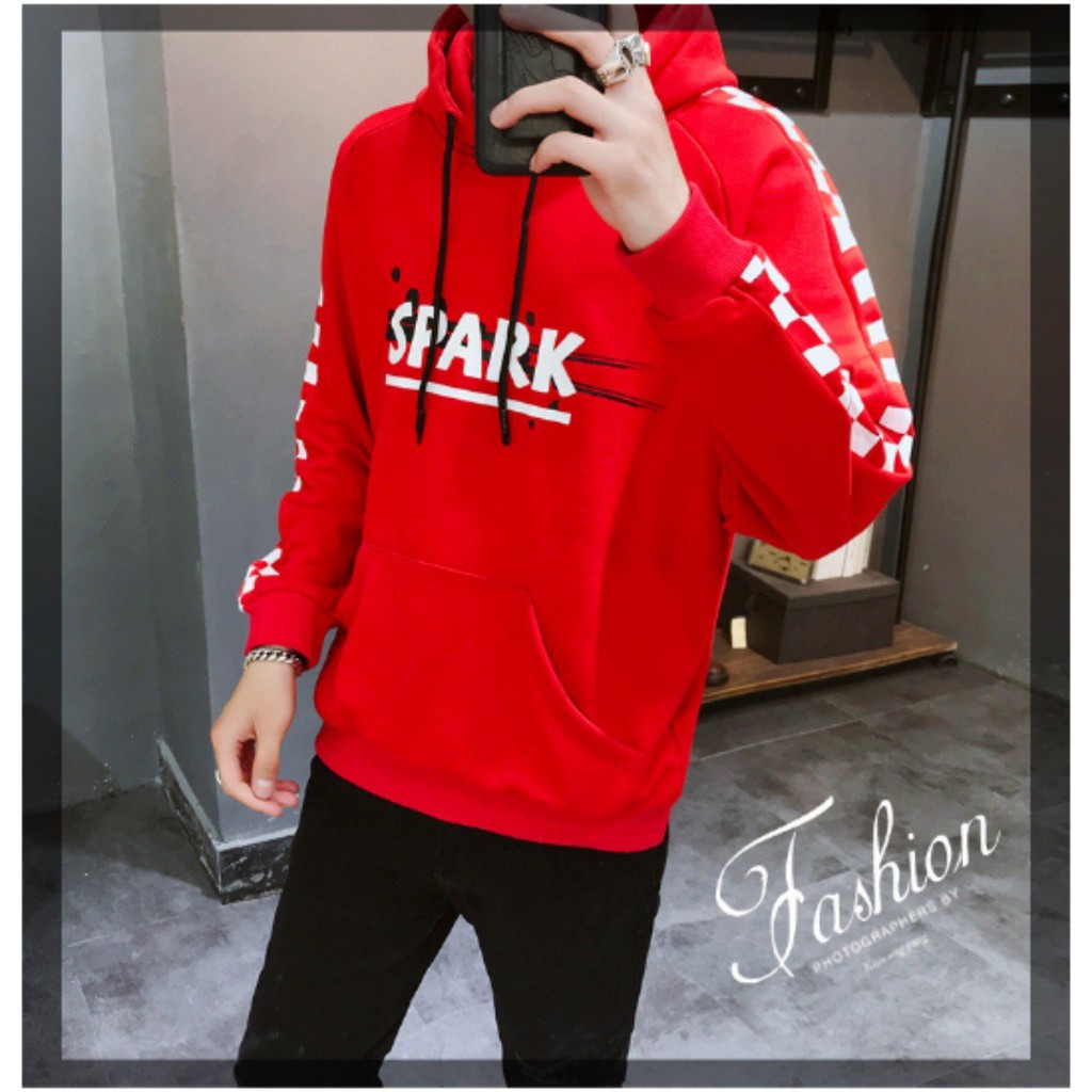 Áo hoddie nam nữ nỉ ngoại cao cấp SPARK | BigBuy360 - bigbuy360.vn