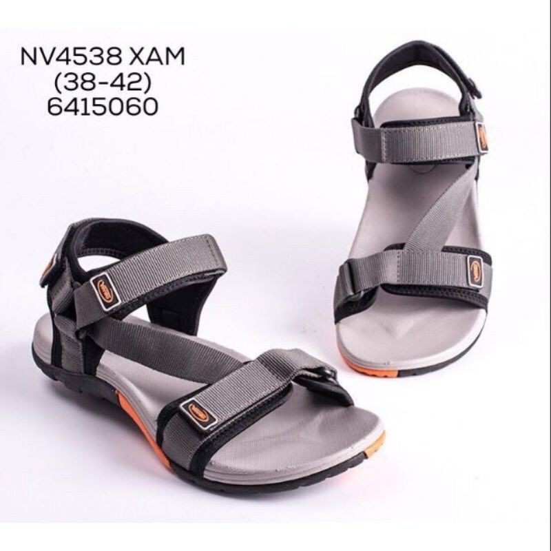 Sandal Vento Nam Nữ NV4538 Xám (size 36-43)