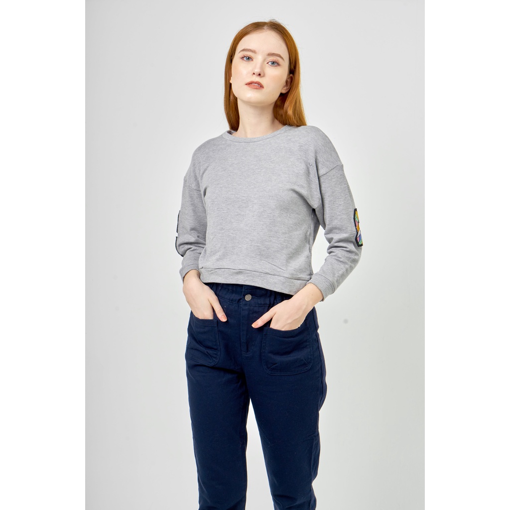 Áo thun tay dài croptop xuất khẩu