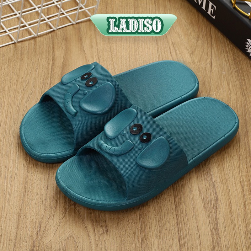 Dép quai ngang nữ LADISO siêu êm hình voi siêu dễ thương hàng QC chống trơn trượt - TT320